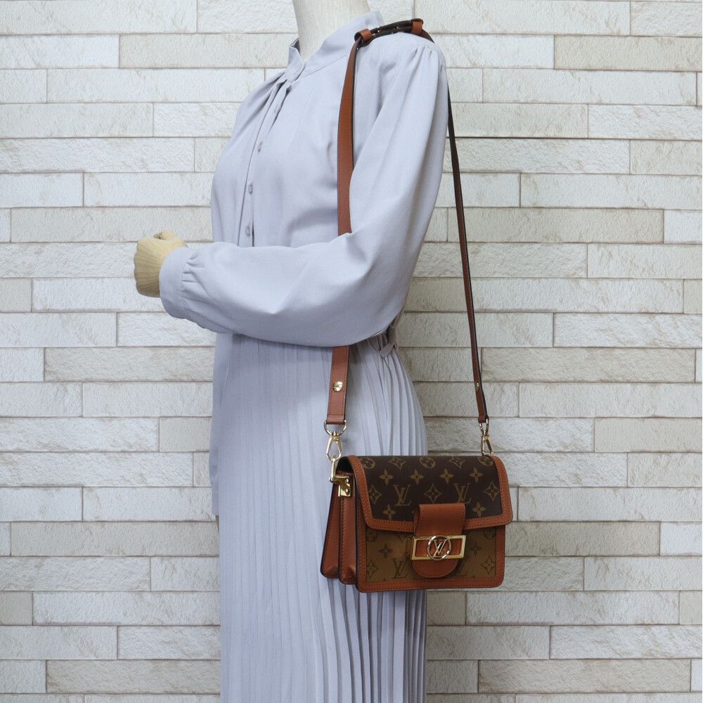 【極上美品】ルイヴィトン モノグラムリバースM45959 ドーフィーヌMINI 楽天市場】LOUIS VUITTON ルイヴィトン モノグラム・リバース