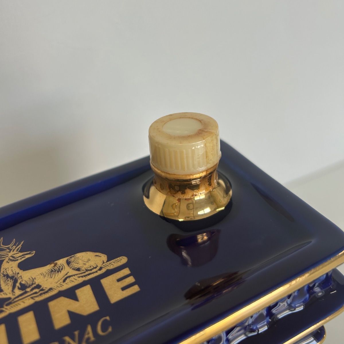 古酒【未開栓】HINE/ハイン 凱旋門 青陶器ボトル HINE NAPOLEON ハイン