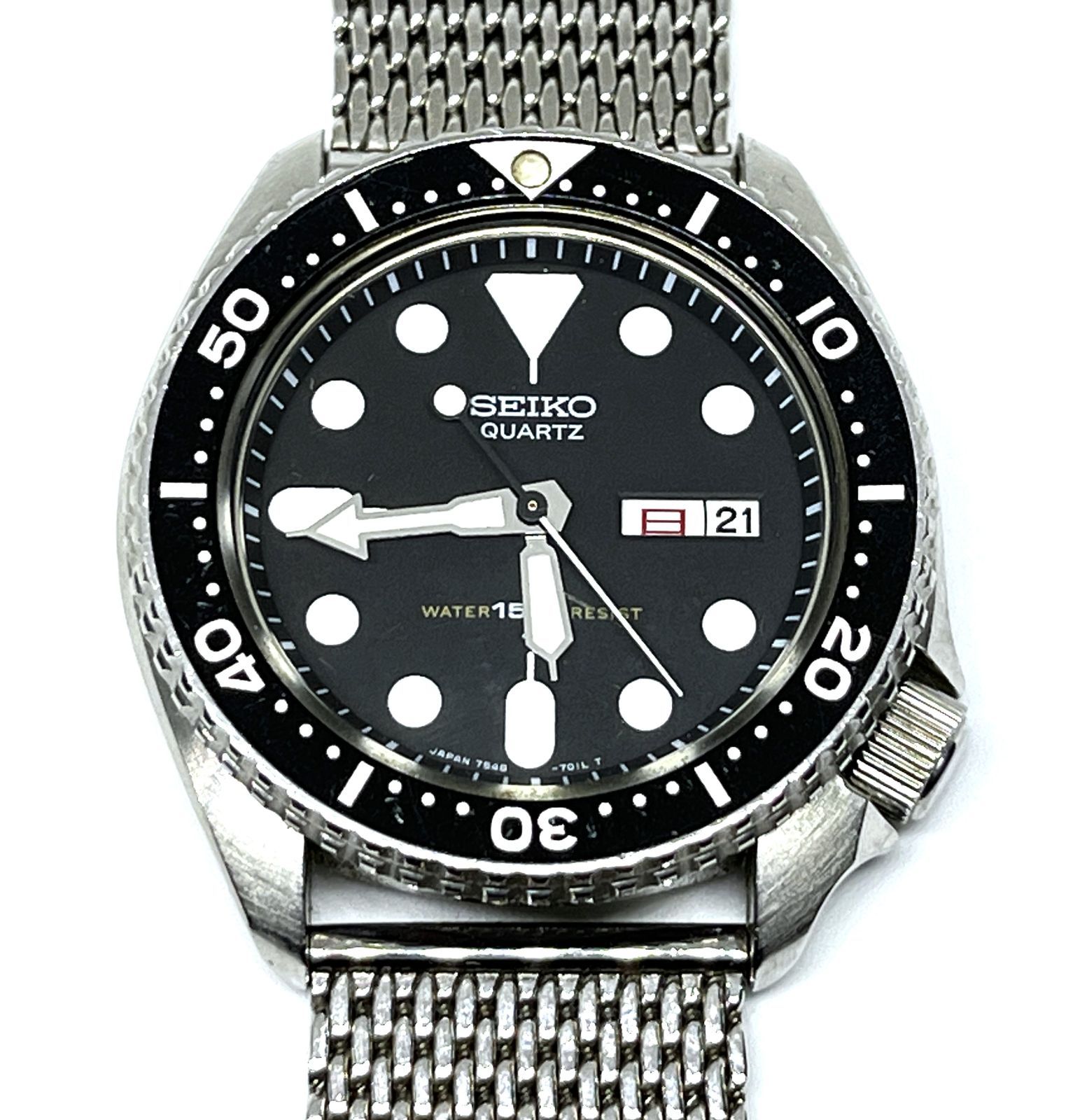 80s ヴィンテージ SEIKO｜セイコー QUARTZ DIVER 7548-7000 クオーツ