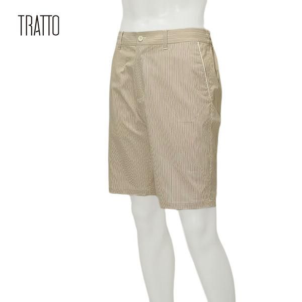 トラット TRATTO メンズ 春夏 サンプル品 ストレッチ ピンストライプ ショートイージーパンツ サイズ85 31-7191541s
