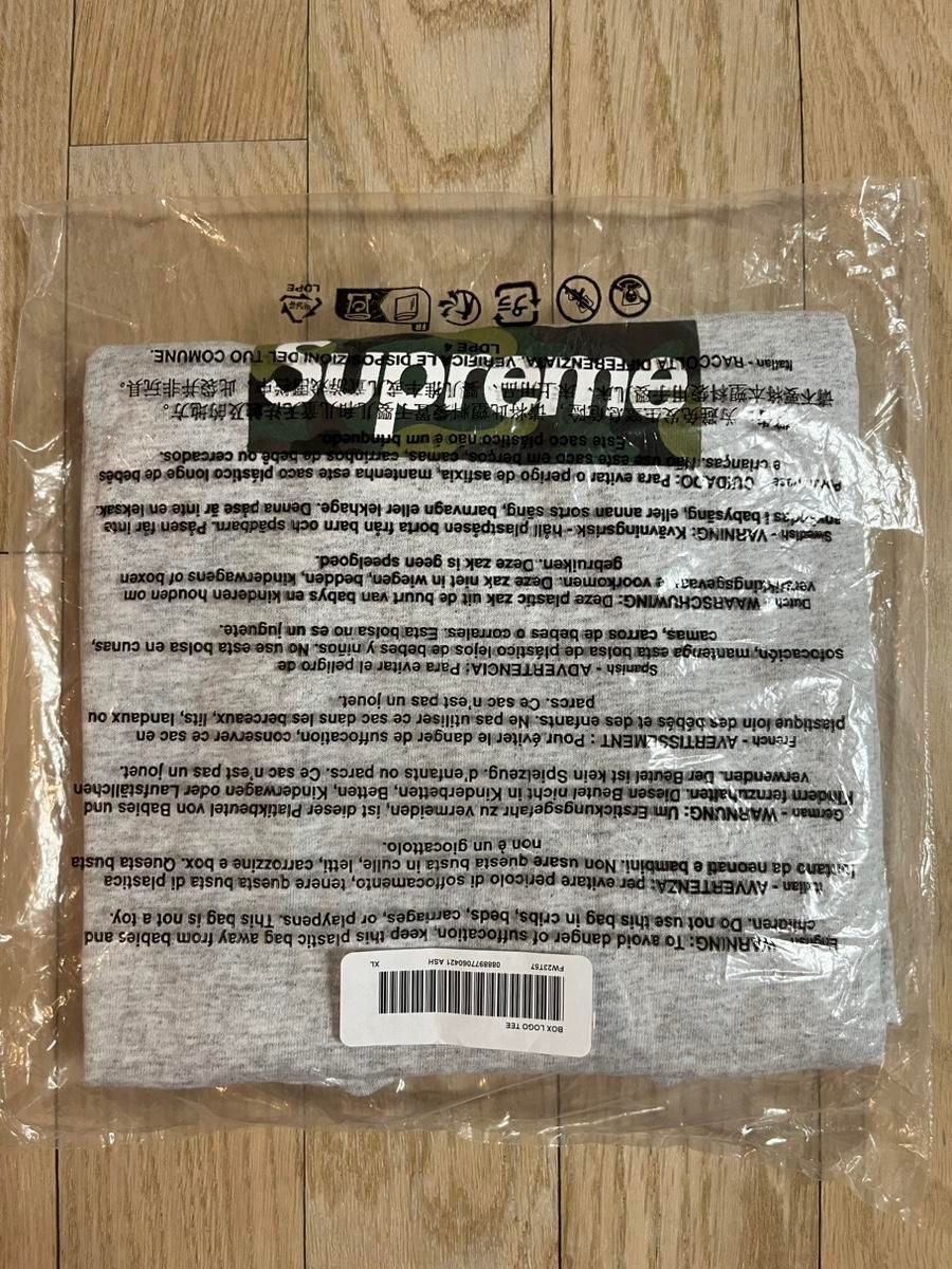 【雷市場（ポンジャン）商品韓国直送】XL (新品、未開封品) 23FW Supreme(シュプリーム) ボックスロゴ Tシャツ カモフラ