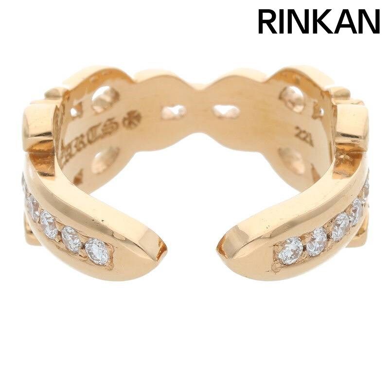 クロムハーツ 22K DBL DAGGER OPEN/22K ダブルダガーオープン PAVE