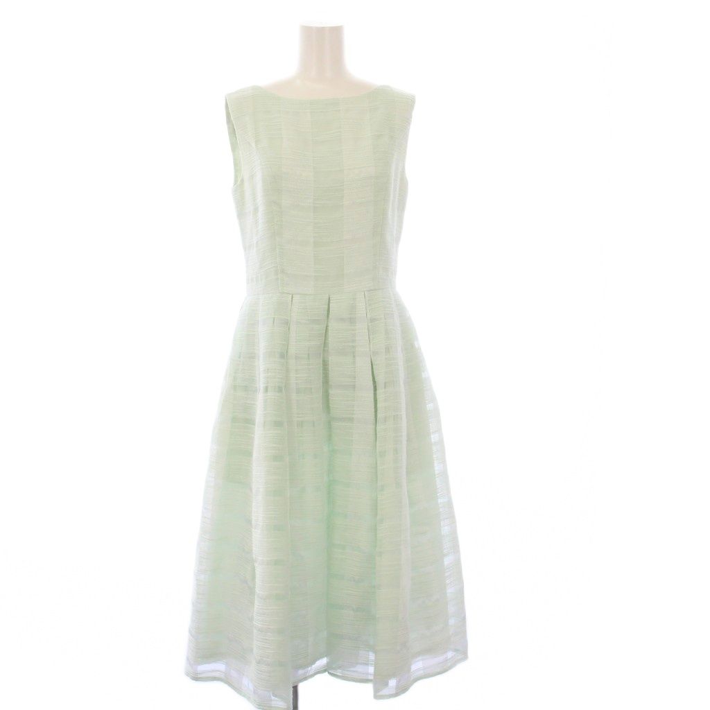 フォクシー　ノースリーブ　ニット　ロング　ワンピース FOXEY ニット ワンピース 38 フォクシー FOXEY 38 ノースリーブ