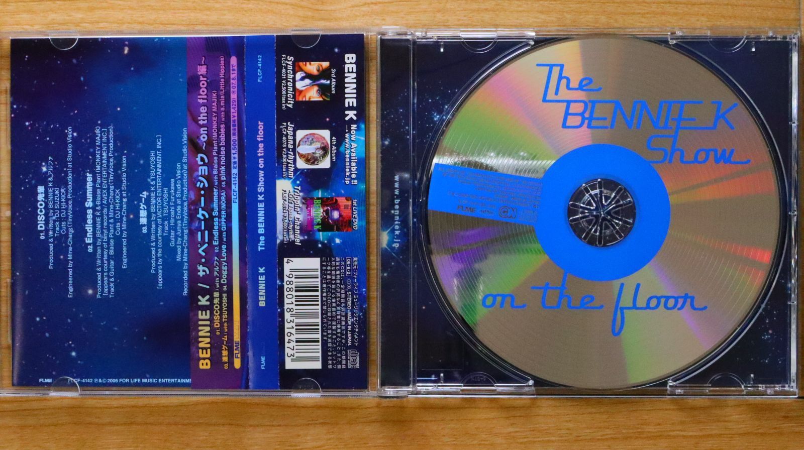 国内盤CD☆ベニー・K/BENNIE K□ ザ・ベニーケー・ショウ~on the