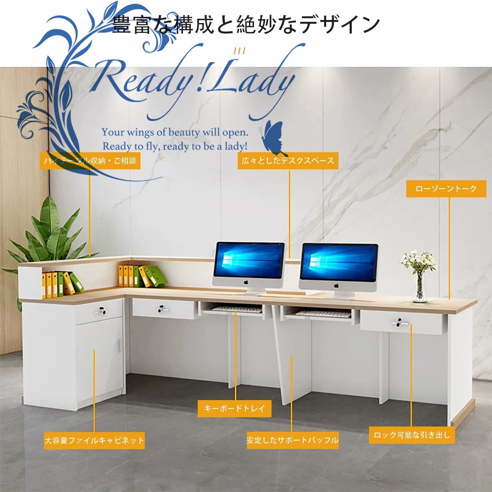 レジ受付カウンターバー組立レジ 受付カウンターテーブルジ係カウンタ