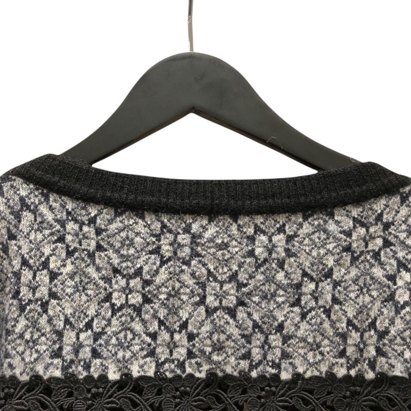 シャネル CHANEL ノルディック柄長袖ニットセーター P54481