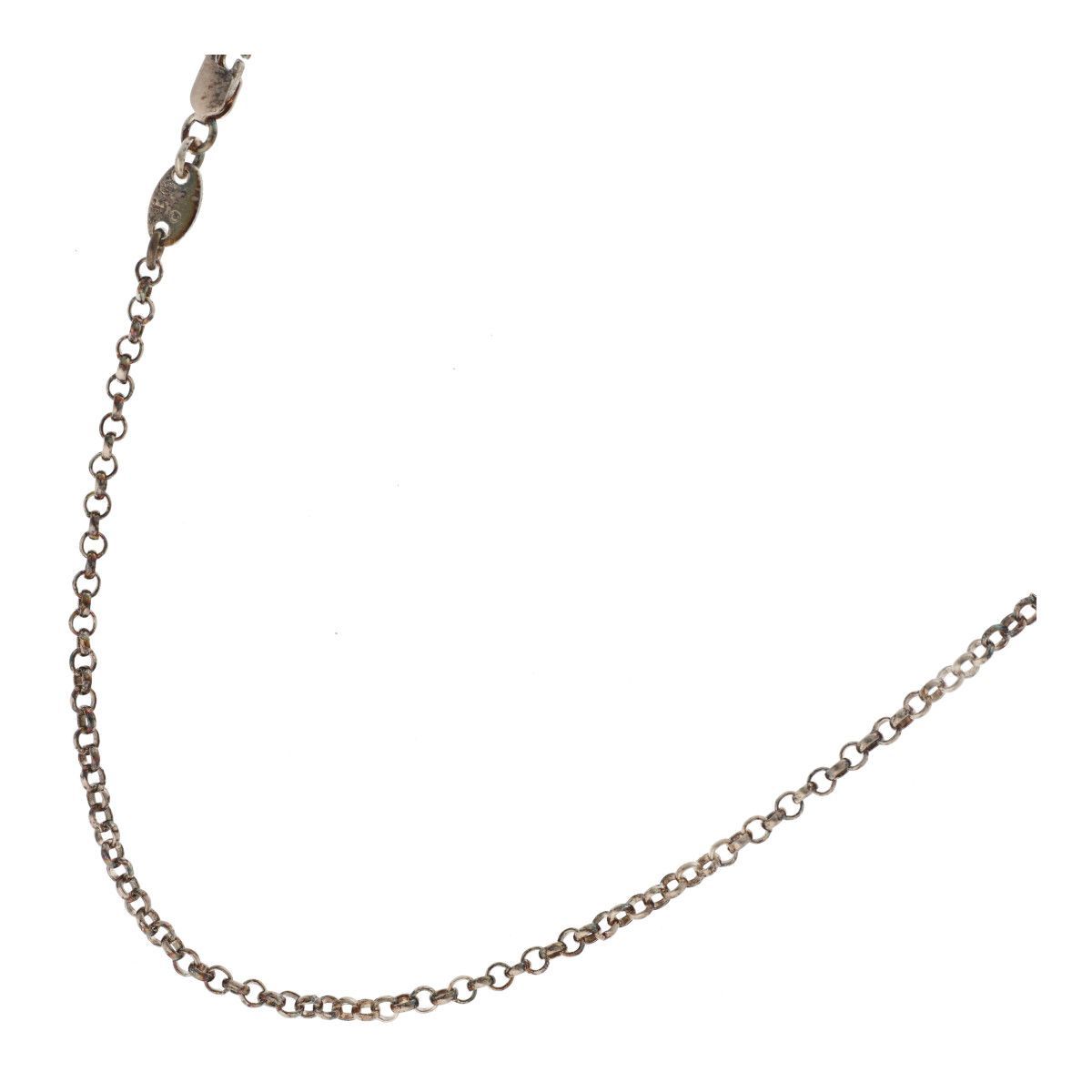 中古】 CHROME HEARTS クロムハーツ ロールチェーン 16inch