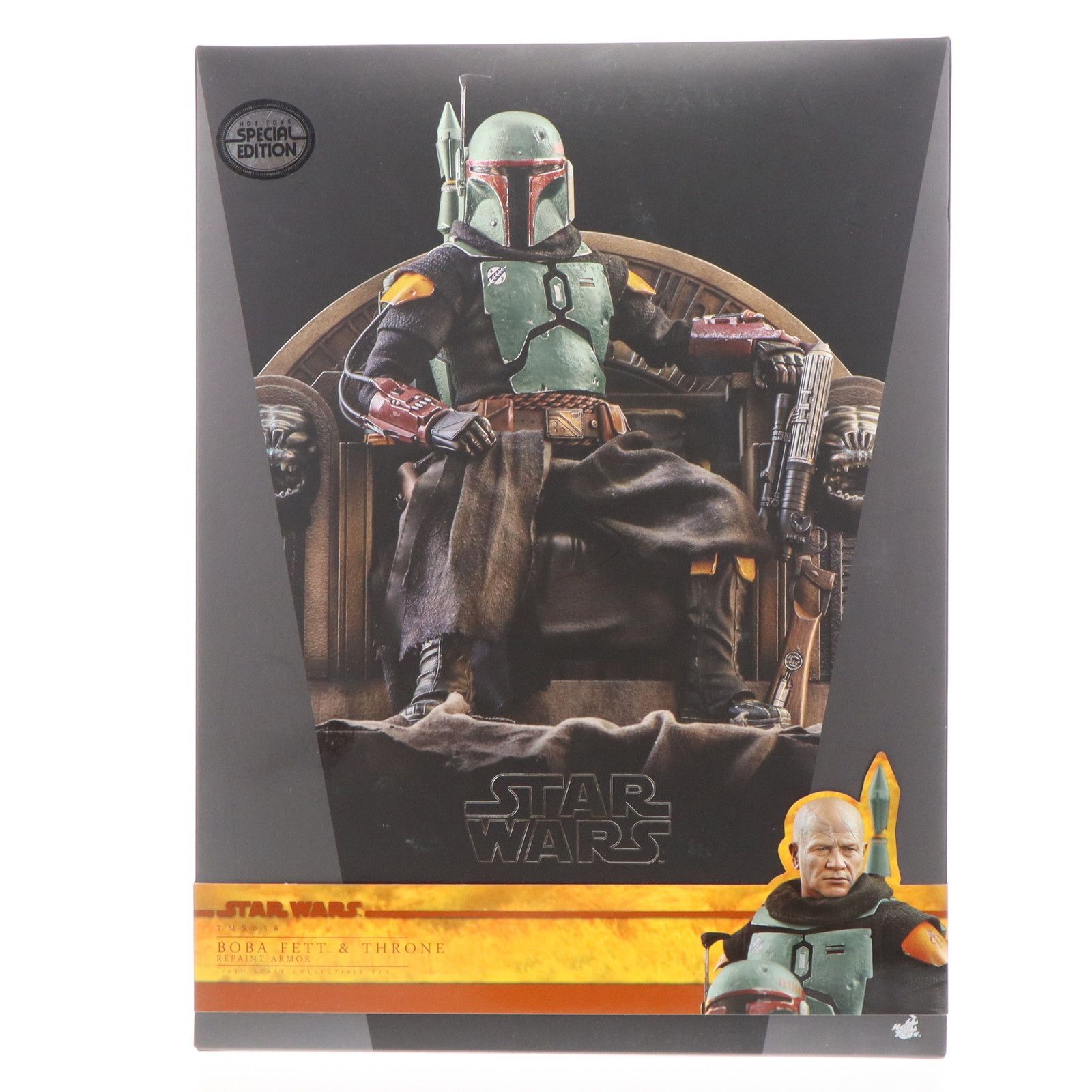 master-piece - テレビ・マスターピース ボバ・フェット(リペイント・アーマー版)&玉座(ボーナスアクセサリー付き) STAR WARS(スター・ウォーズ) マンダロリアン 1/6 完成品 アクションフィギュア トイサピエンス限定 ホットトイズ テレビ・マスターピース ボバ・フェット(リペイント・アーマー版