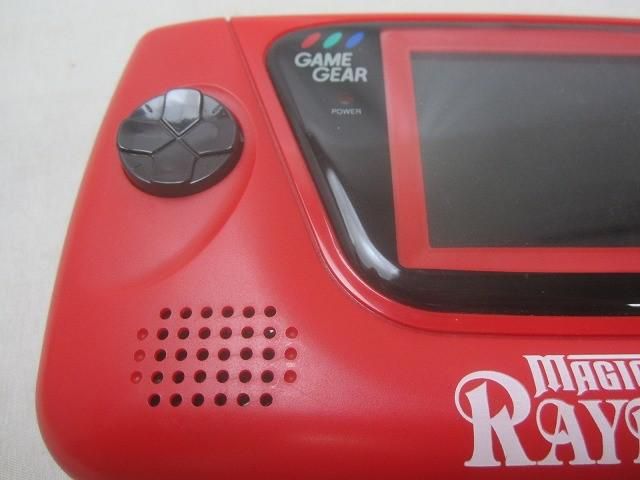 中古品 ゲーム セガ ゲームギア 本体 HGG-3210 RAY 魔法騎士レイアース 動作品 本体のみ 中古品 ゲーム セガ ゲームギア 本体 HGG-3210 RAY 魔法騎士