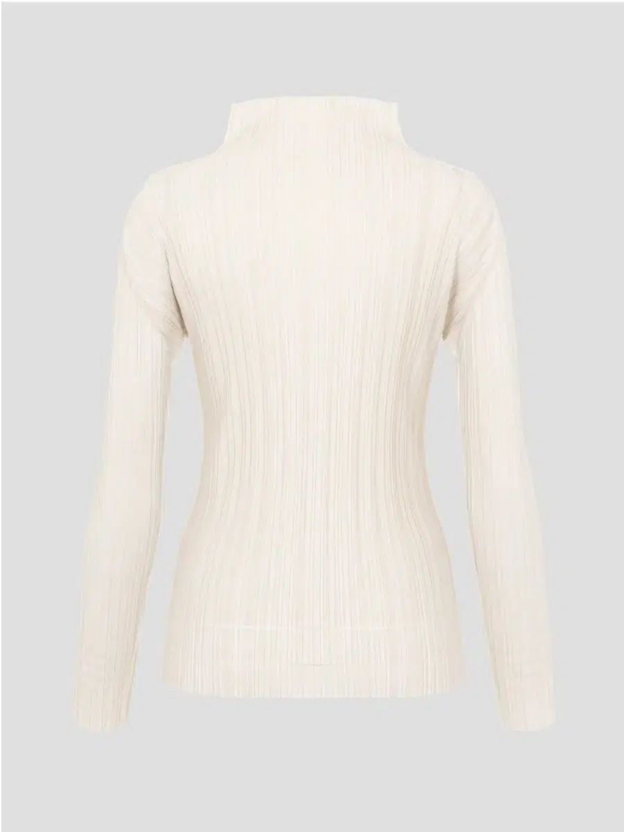 プリーツプリーズ トップス ソフト プリーツ 長袖 オフホワイト F サイズ