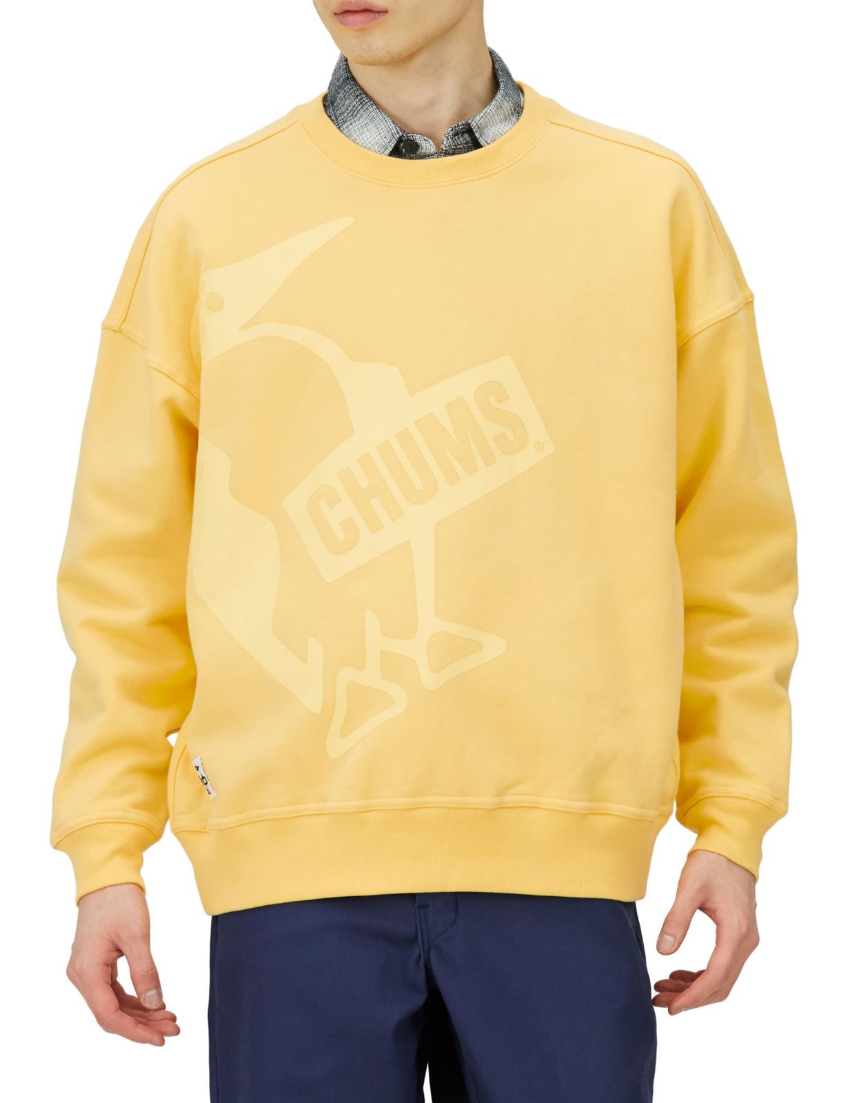 【在庫セール】Oversized Big トレーナー Booby Crew [チャムス] Top メンズ