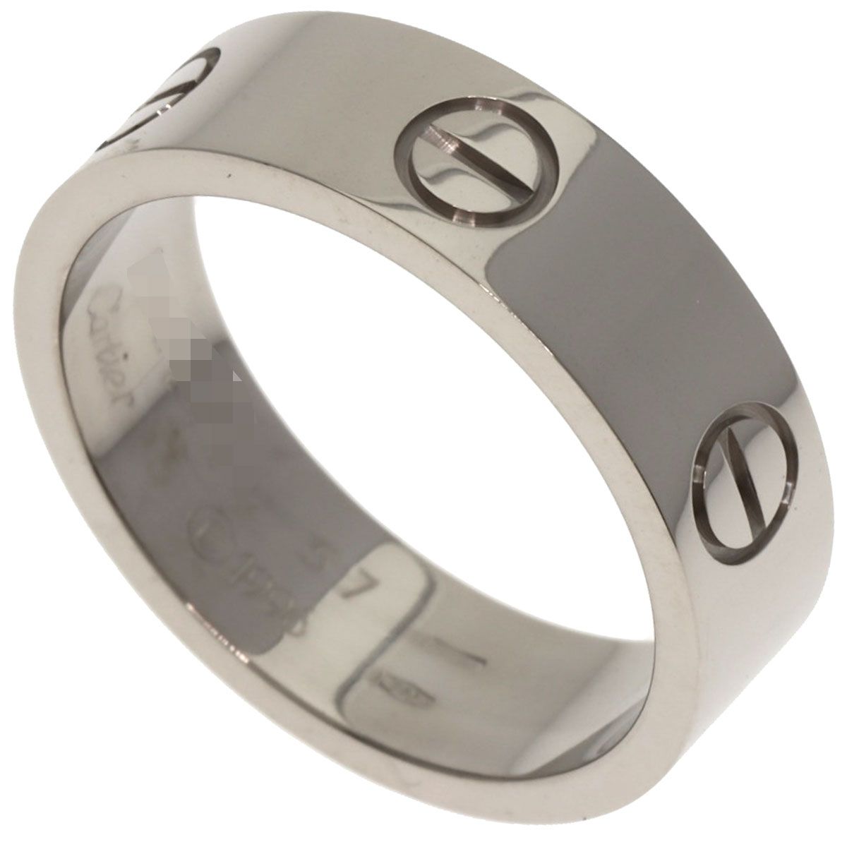 CARTIER カルティエ ラブリング 57 リング 指輪 K18WG レディース