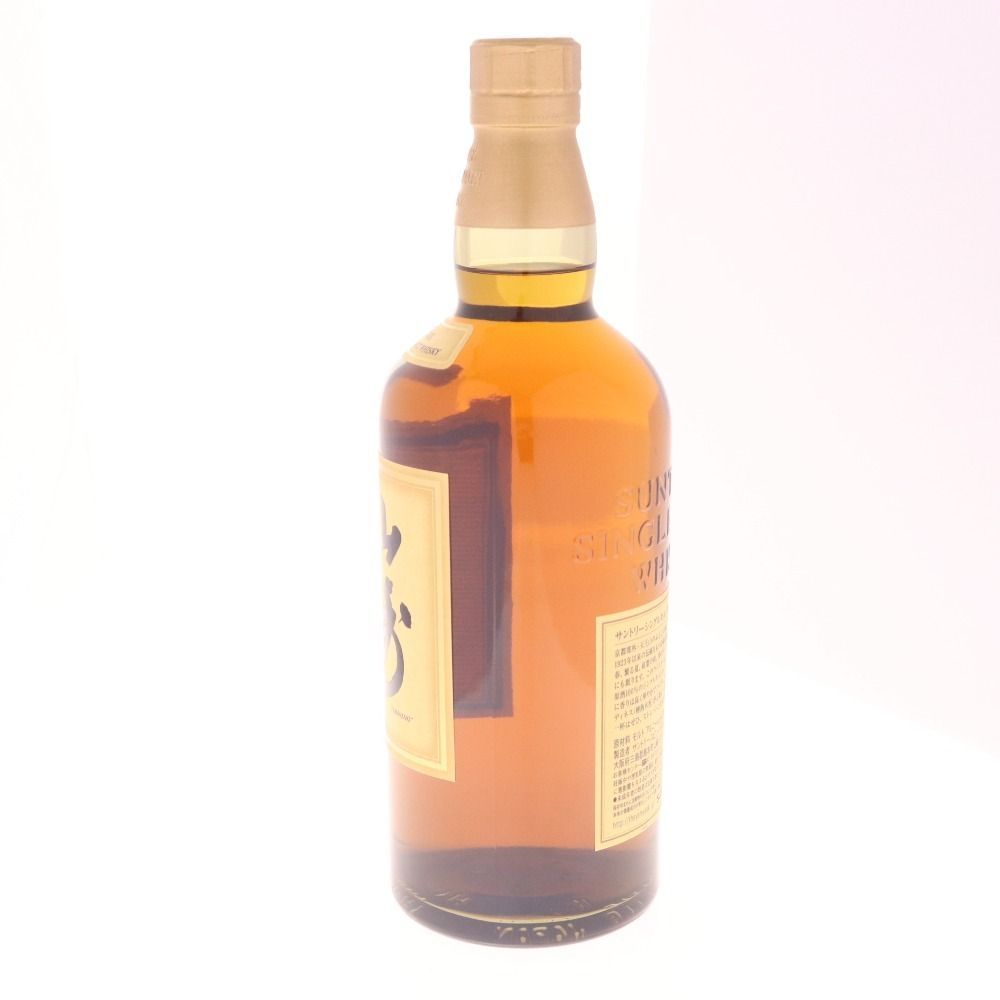 ○ 酒 サントリー 山崎 12年 ウイスキー 700ml 43％ 箱付き 未開
