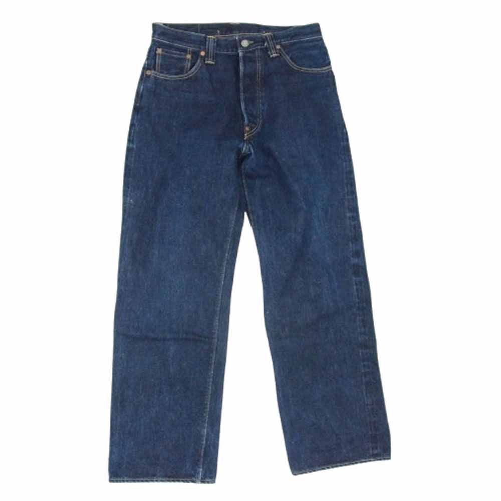 ジョーマッコイ JOE McCOY 900 シンチバック ボタンフライ セルビッチ デニムパンツ インディゴブルー系 32