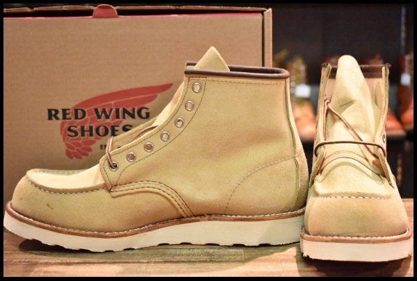 10D 22年 レッドウィング 8833 スエード アイリッシュセッター ホーソーン ラフアウト ブーツ redwing HOPESMORE FF027