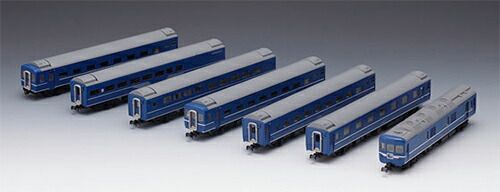 KATO 10-1406/10-1407他 24系25形 はやぶさセット 24系25形 寝台特急「はやぶさ」入線です。KATO 10-1406/10-1407