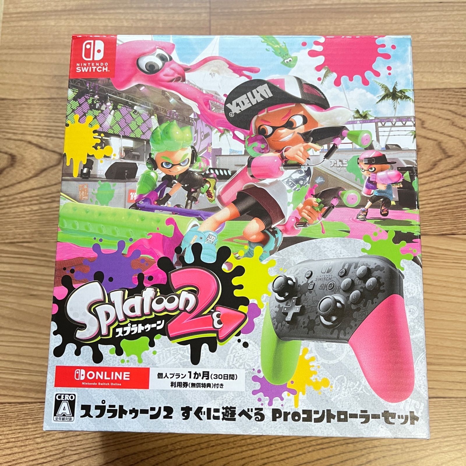 クマパック】 任天堂 - 新品 スプラトゥーン2 すぐに遊べる Pro