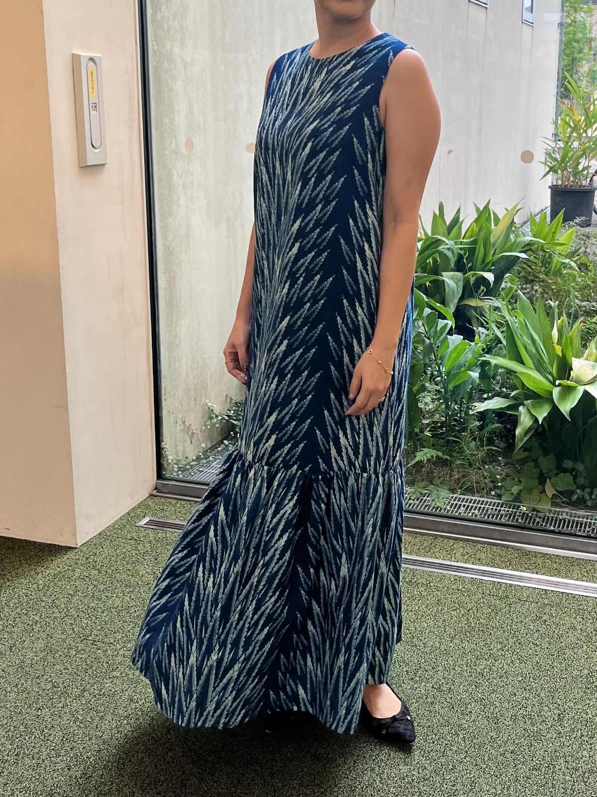 アフリカ生地 ハンドメイド 日傘 深張り ハンドメイド アフリカ生地