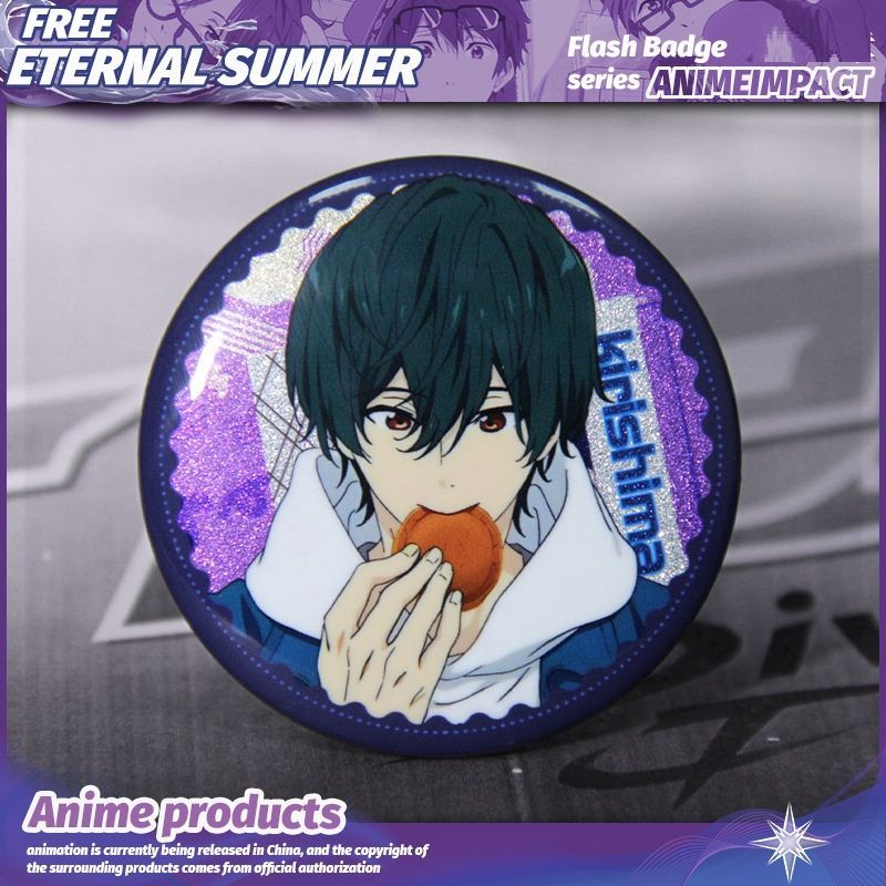 free! 松岡凛 Summer 缶バッジ 6個セット Amazon.co.jp: Free 松岡凛 缶