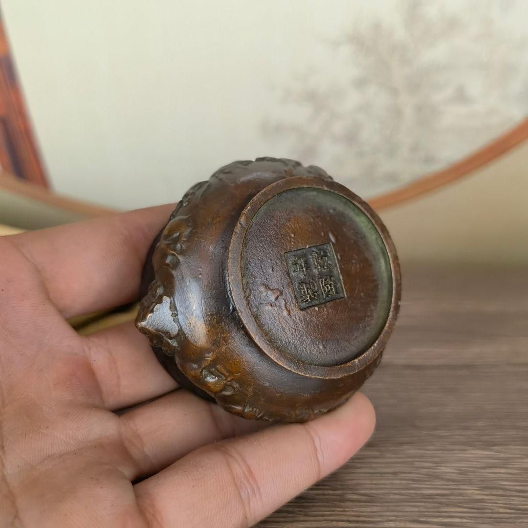十二支線香浮彫り香炉 香道具 装飾品 工芸品 美術品 置物 - メルカリ