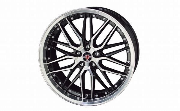 KYOHO/共豊 ホイール STEINER LMX ブラック×ポリッシュ 15インチ×4.5J＋45 4H100 入数：1台分(4本)