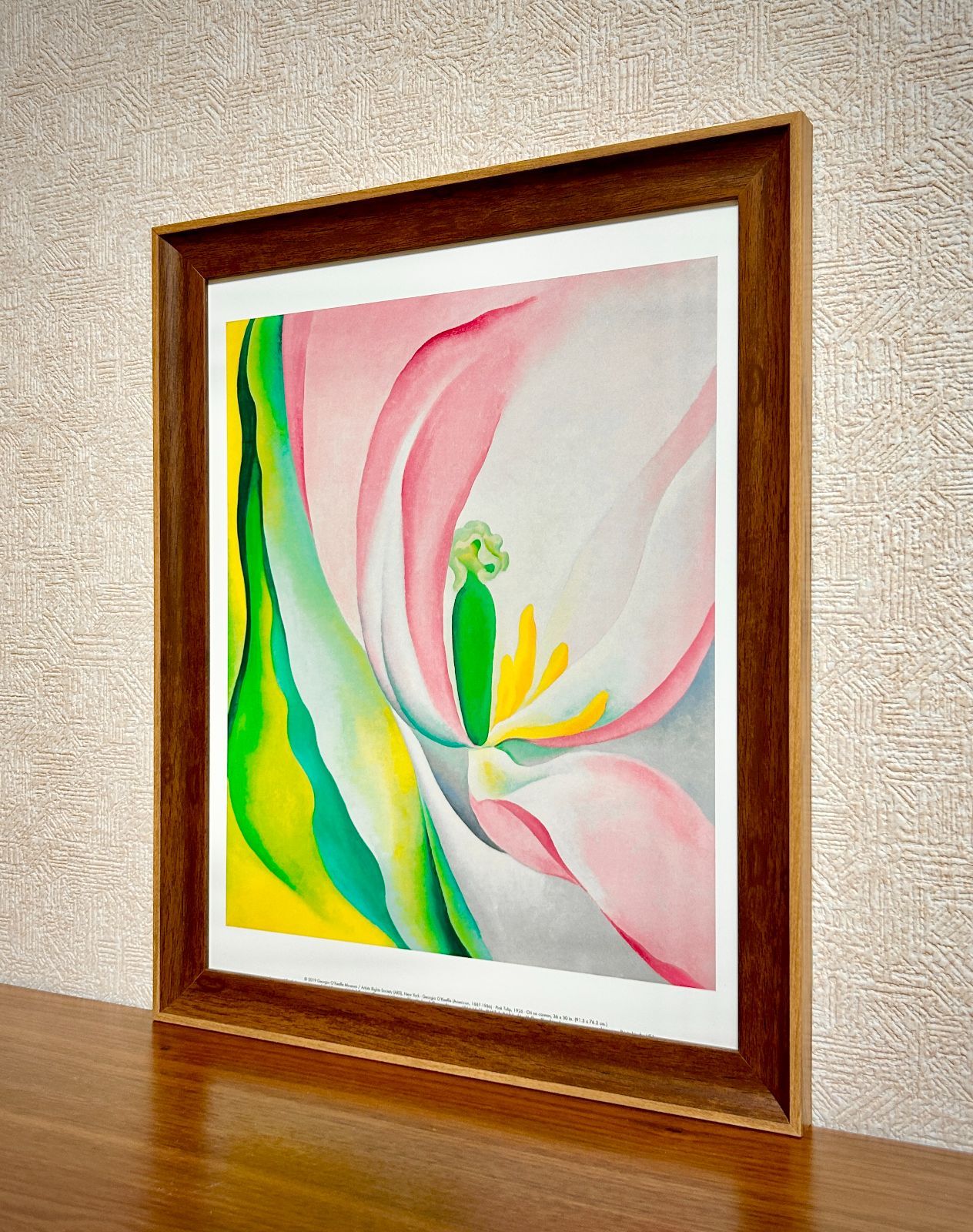 新品☆額縁付アートポスター☆ジョージア・オキーフ☆O'Keeffe