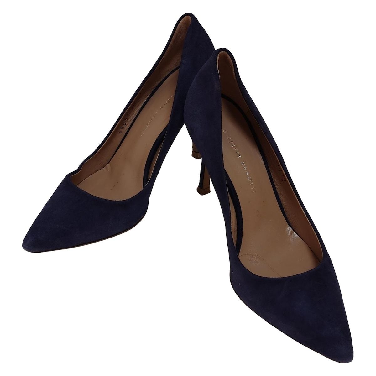 giuseppe zanotti ジュゼッペザノッティ パンプス 36 レディース - ダークネイビー