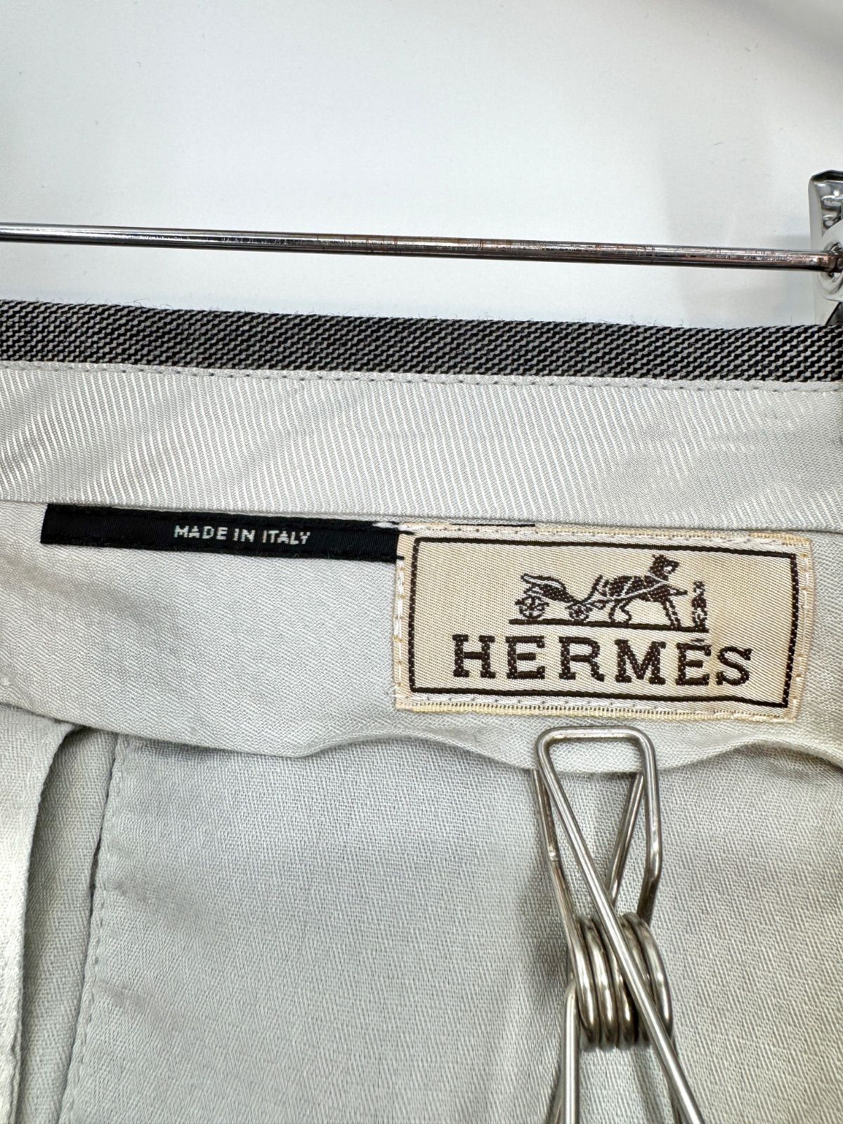 ☆美品☆イタリア製☆ HERMES エルメス PN315モデル ウール100