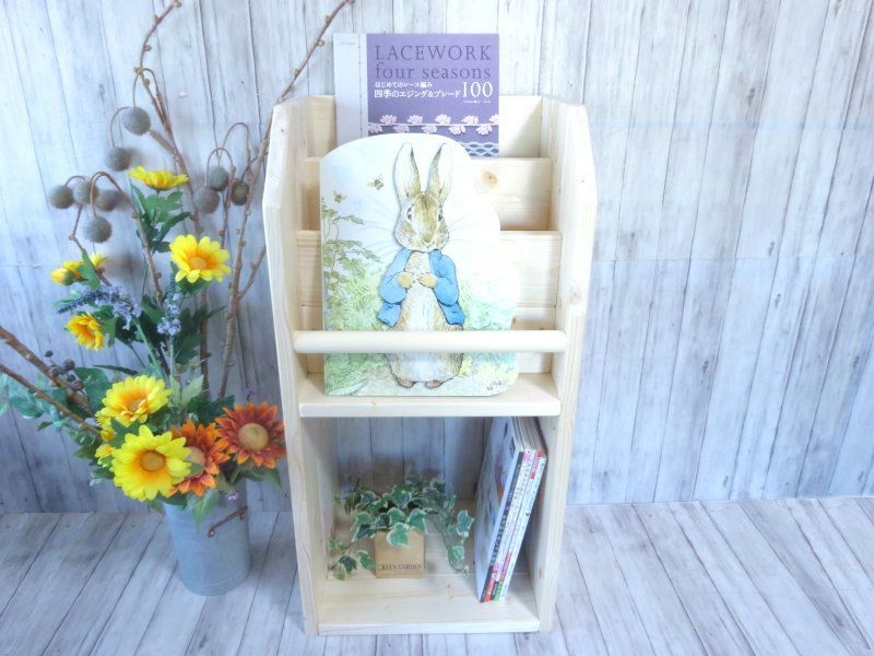 ハンドメイド オールインワンラック　エクストラワイド角丸加工 (ナチュラル) ハンドメイド オールインワンラック エクストラワイド (ナチュラル