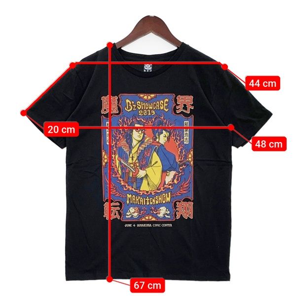 B&#39;z SHOWCASE 2019 魔界転翔 Tシャツ レア STARS 新品 B'z Official Website