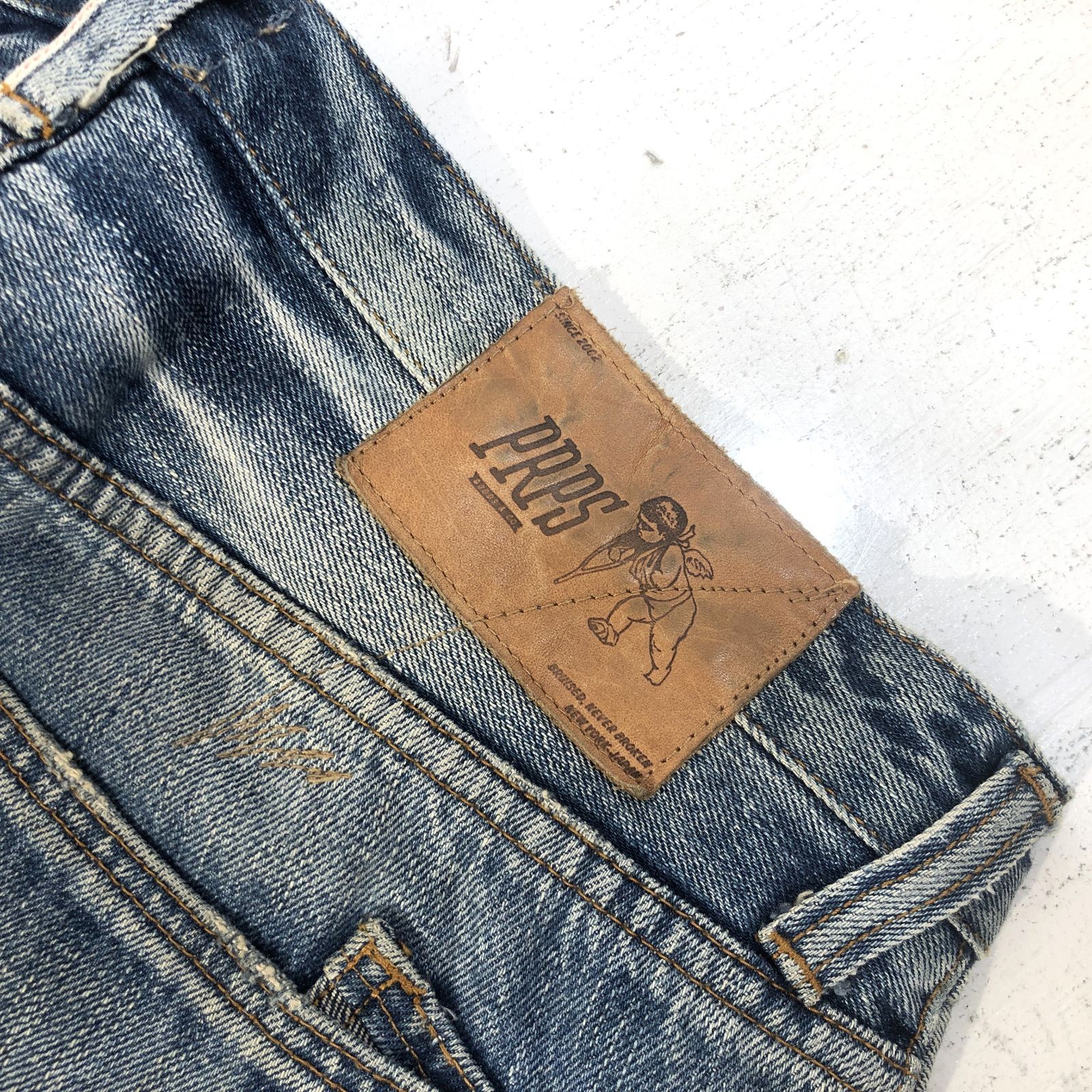 Prps ピーアールピーエス 紫製品 デニム パンツ w34 状態良好/日本製/Prps/デニムパンツ/ジーンズ/サイズ34/紫製品
