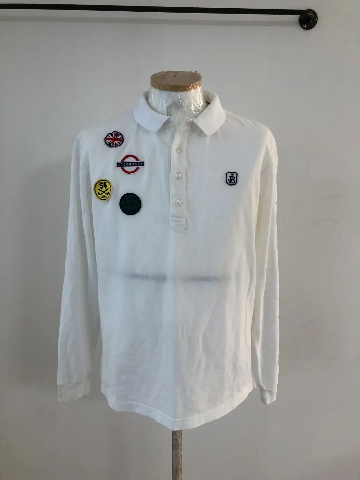 極美品 L-XL相当 ジャックバニー!! パーリーゲイツ 長袖シャツ ウェア