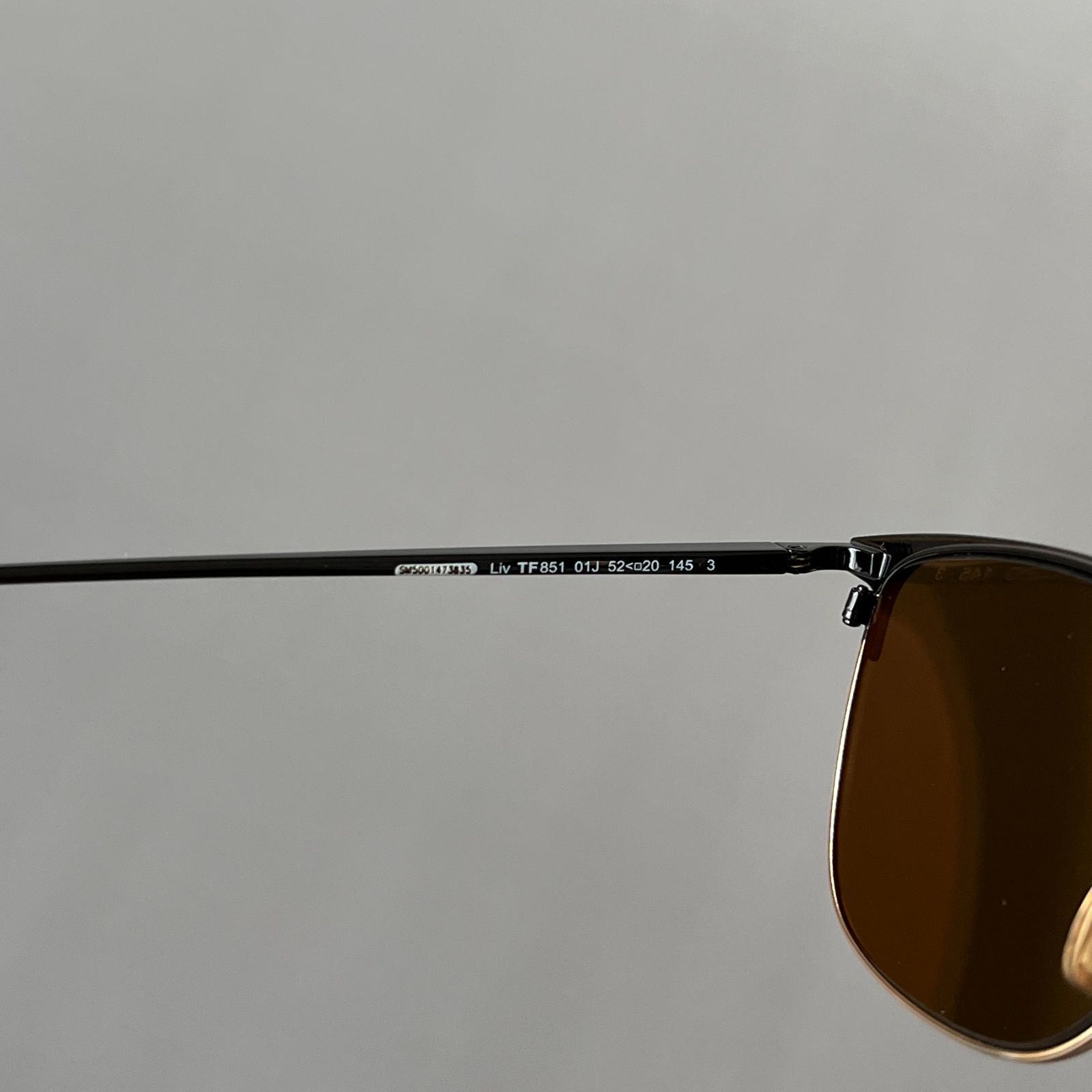 トムフォード サングラス TOM FORD サーモント ブロー ブラック 黒 