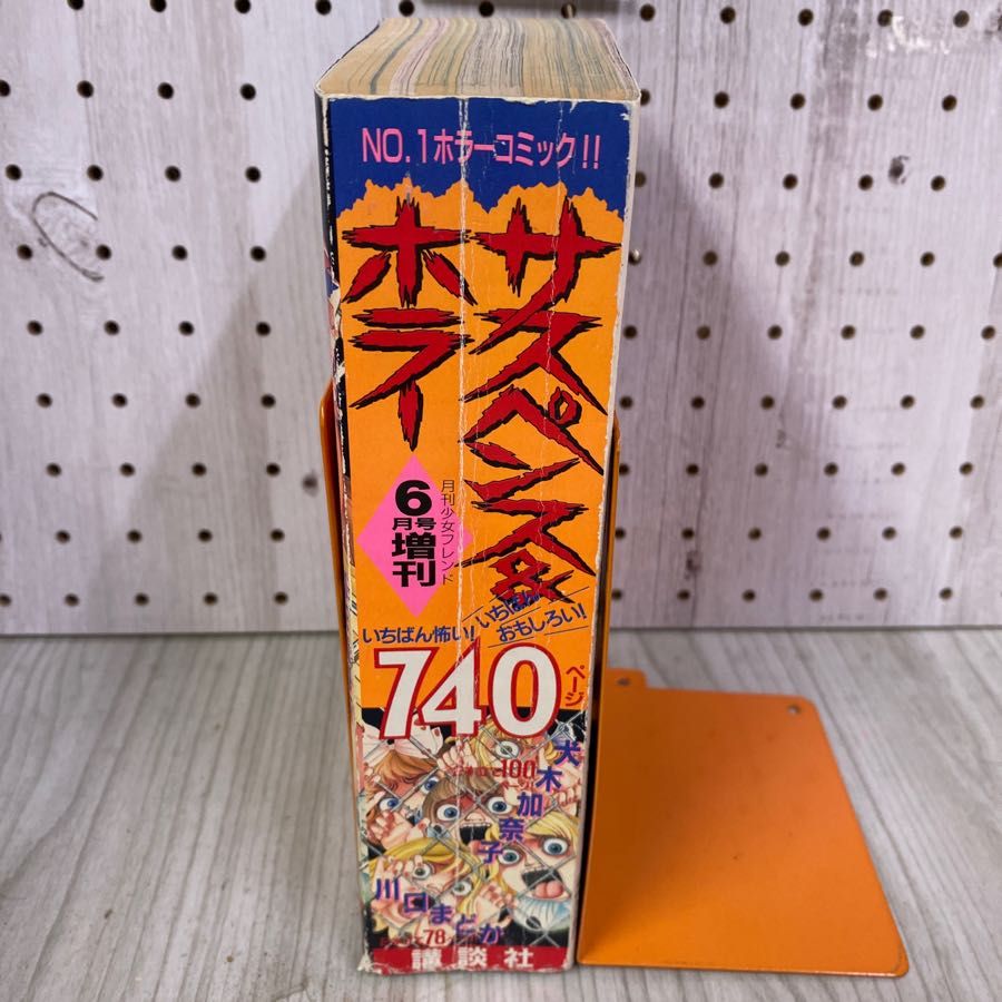 3-◇ サスペンス＆ホラー 1995年6月号増刊 平成7年 月刊少女フレンド 犬木加奈子 川口まどか 関よしみ 御茶漬海苔 大橋薫 3-◇ サスペンス＆ホラー 1995年6月号増刊 平成7年 月刊少女