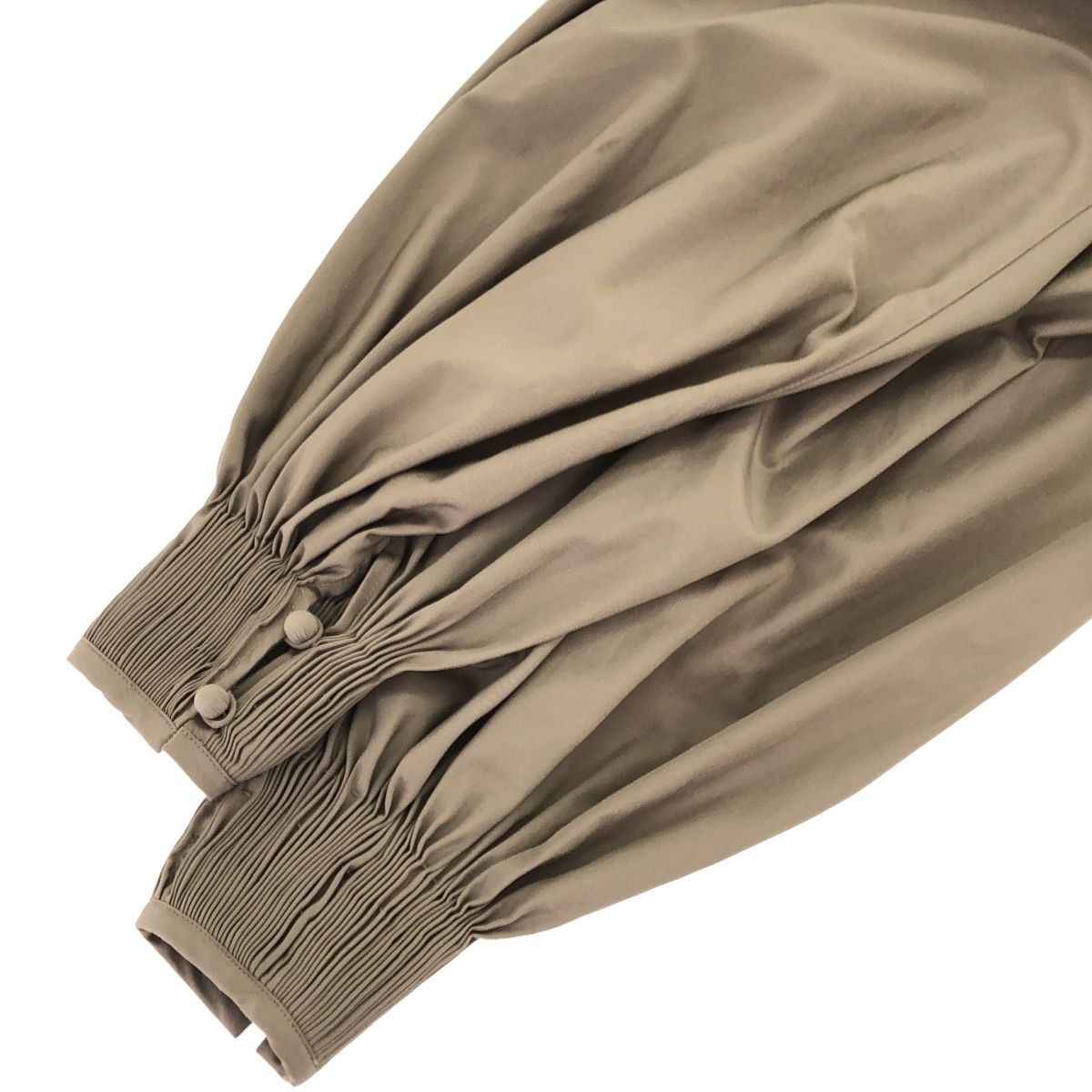 HYKE ハイク 20SS タフタシャーリングトップブラウス 201-15112  