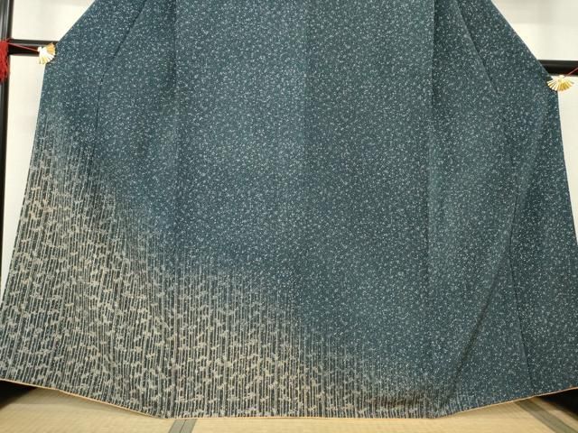 平和屋着物○訪問着 大小あられ 笹竹文 正絹 逸品 AABB3842ck - メルカリ