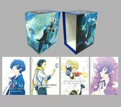 アニメDVD 劇場版 ペルソナ3 完全生産 版 全4巻セット 全巻収納BOX付き