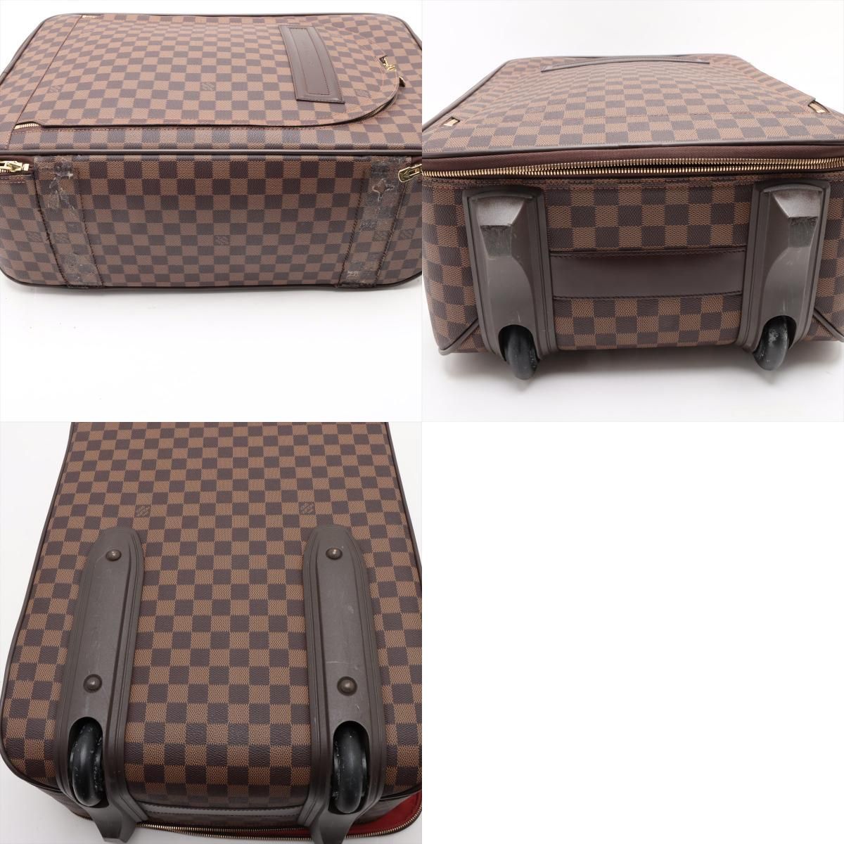 極美品】ルイヴィトン□ダミエ ペガス 55 N23294 レザー スーツケース