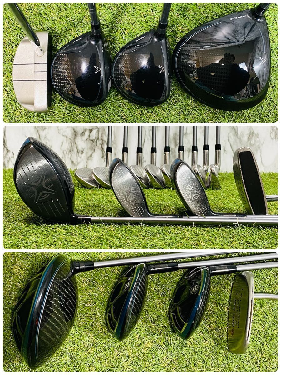 Callaway - 【豪華13本】初心者推奨 キャロウェイ ローグスター メンズゴルフセット R 豪華13本】初心者推奨 キャロウェイ ローグスター メンズゴルフ