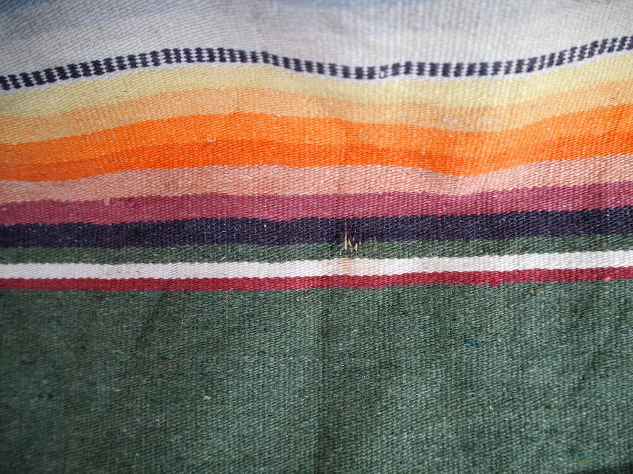 Vintage Navajo Chimayo Rag ビンテージ チマヨ サンタフェ ラグ
