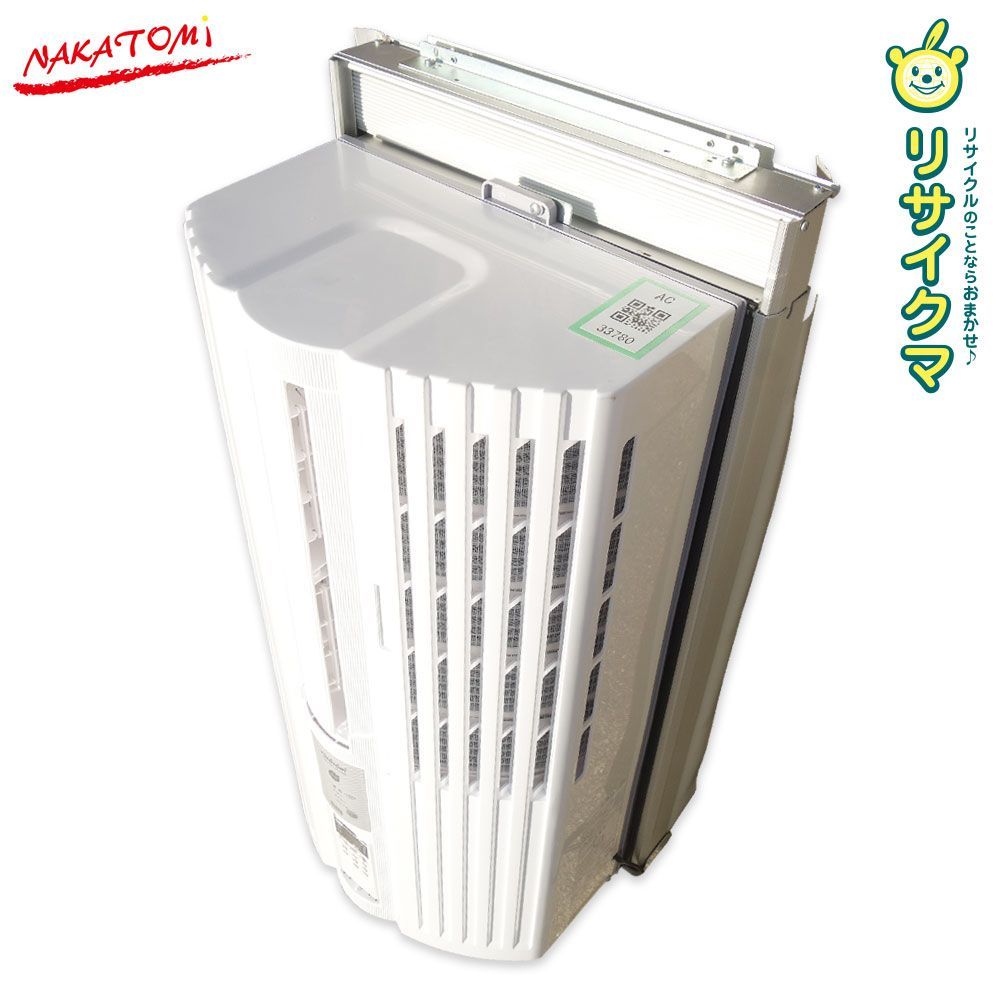 K トヨトミ 窓用エアコン ウインドエアコン クーラー 2020年 1.6|1.8kw ～6畳 冷房 冷専 工事不要 TIW-A180K 33780