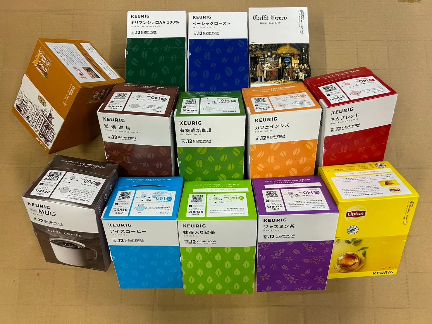 大人気商品～キューリグkカップ10箱セット お買い得商品～キューリグ Kカップ KEURIG K-CUP 選べる10箱セット