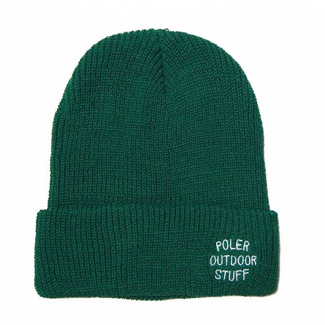 POLER ポーラー FANCYMAN BEANIE (PINE) ビーニー ニット帽 ニットキャップ KNIT CAP