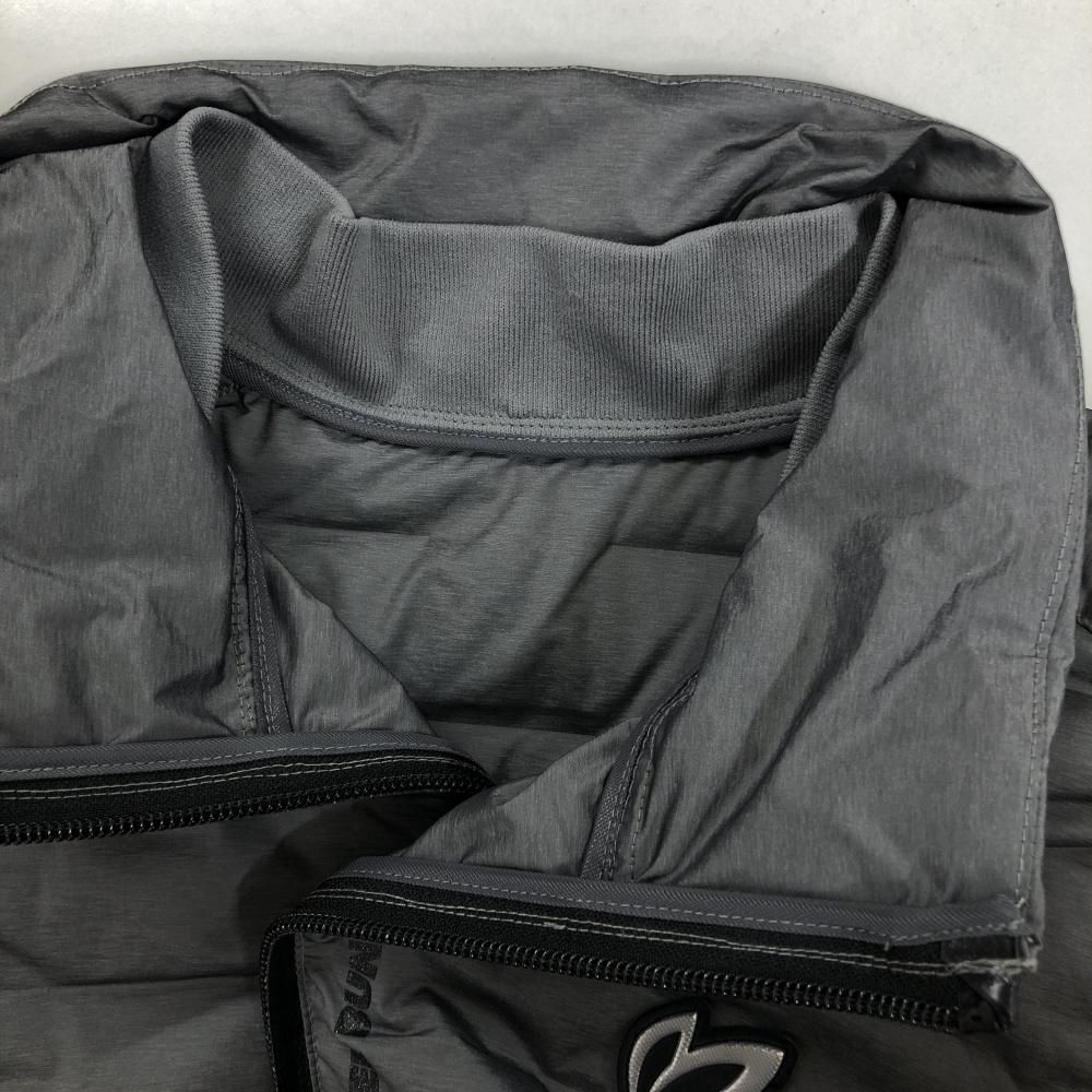 超美品】マスターバニー 2WAYダウンジャケット グレー×黒 ロゴ