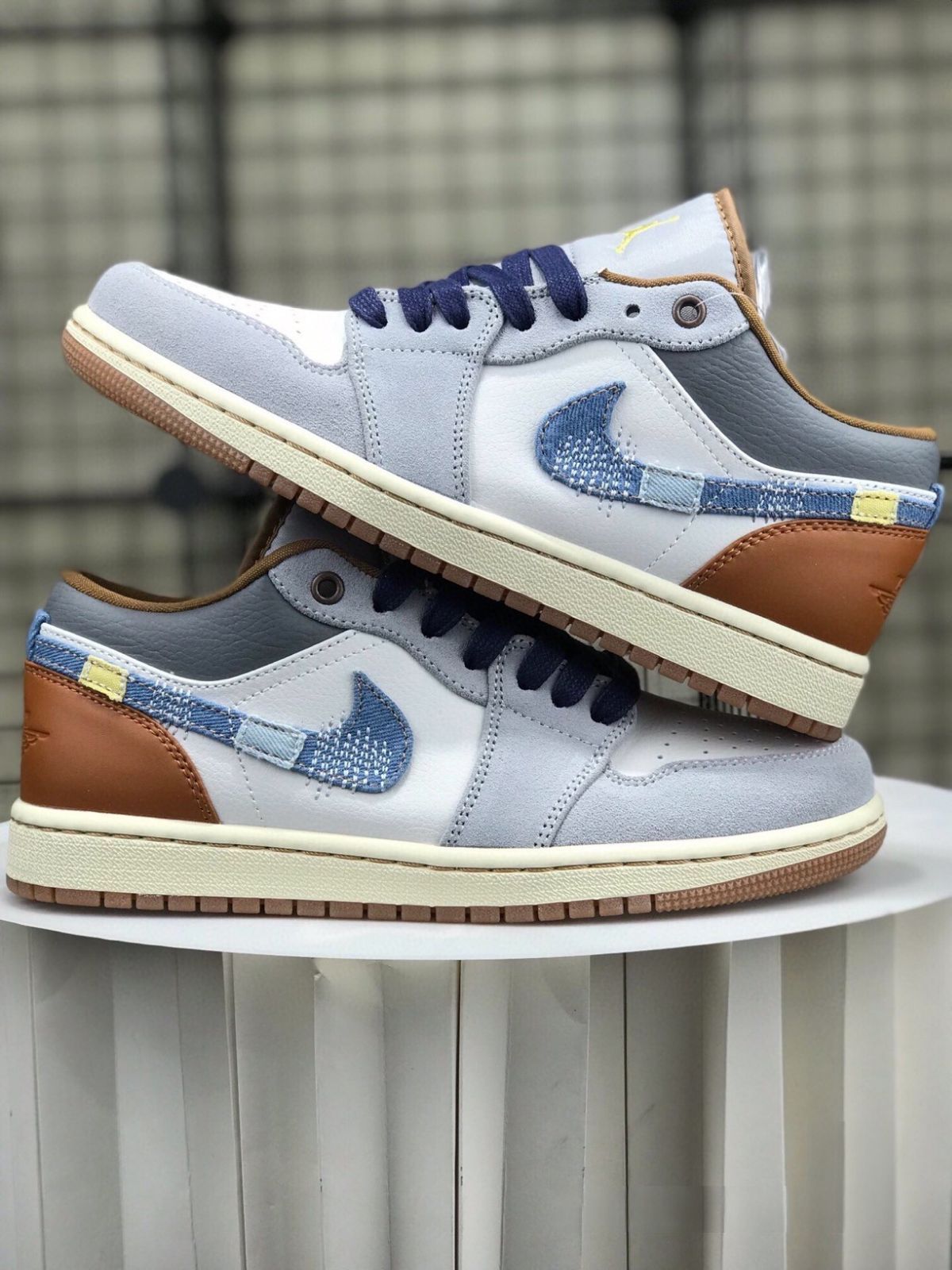 げ ?? ?? NIKE Air Jordan 1 Low AJ1 FZ5042-041 スニーカー男女兼用ジョーダン-WTO輸入2