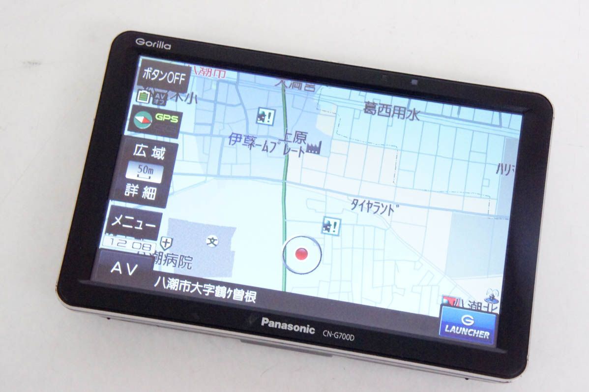 Panasonic パーソナルカーナビ Gorilla CN-G510D 5V型 SSD16GB ワンセグ内蔵 Panasonic ポータブルカーナビ Gorilla 安全・安心をさらにレベル