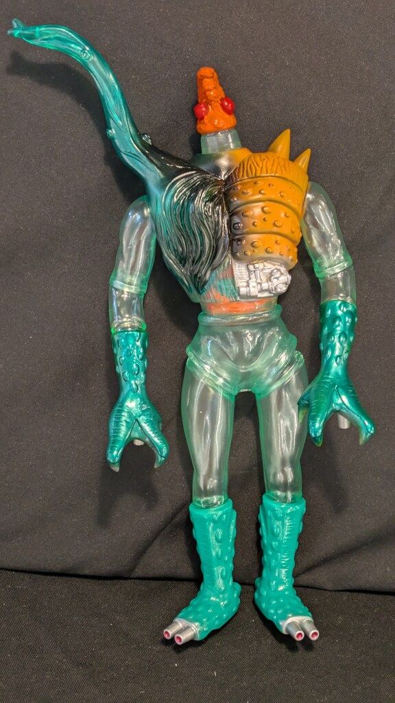 サタンキング ネオ変身サイボーグ1号VSワルダー怪人 ソフビ 未開封