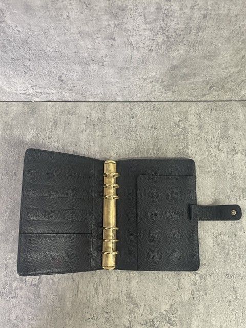 中古】ﾌﾗﾝｽ製 LOUIS VUITTON ﾙｲｳﾞｨﾄﾝ 手帳 ｱｼﾞｪﾝﾀﾞMM ｴﾋﾟ ﾌﾞﾗｯｸ