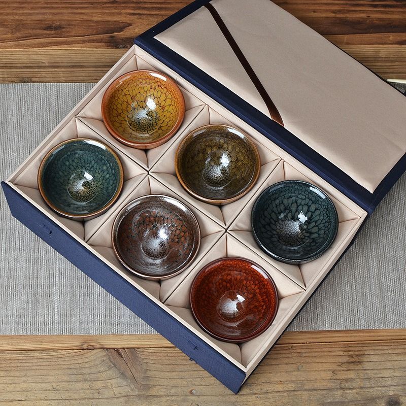 送料無料　時代物　古窯変天目碗 抹茶碗　煎茶道具 送料無料 時代物 古窯変天目碗 抹茶碗 煎茶道具 窯変黄天目