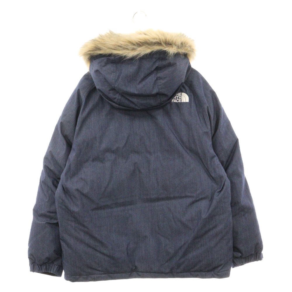 THE NORTH FACE (ザノースフェイス) ELEBUS DENIM DOWN JACKET エレバス デニムジップアップダウンジャケット  フーディー ネイビー ND92341R - メルカリ